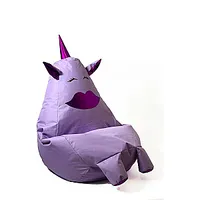 Sako Unicorn pufa soma ar kaklu violeta Xl 130 x 90 cm 590408