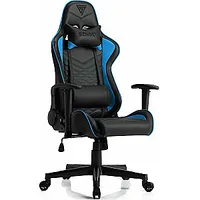 Sense7 Spellcaster melns un zils krēsls 73034