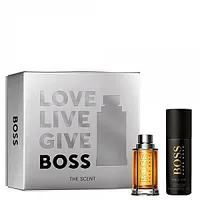 Set Hugo Boss The Scent For Man Edt aerosols 50 ml  Deo 150 784074