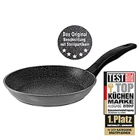 Stoneline Pan 6840 Frying, Diameter 20 cm, Suitable for induction hob, Fixed handle, Anthracite 153853