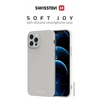 Swissten Soft Joy Silikona vāciņš priekš Apple iPhone 14 Plus Pelēks 479540
