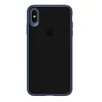 Usams Apple iPhone Xs Max Mant Hard Cas Blue 694699
