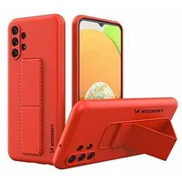 Wozinsky Samsung Galaxy A13 5G Kickstand Case Silicone Stand Cover Red 696244