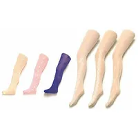 104-110 cm zeķubikses mikrofibra baltās/rozā/violetas meitenēm Ra-14-104-110 585001