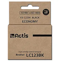 Actis Kb-123Bk tinte Brother printerim Rezerves Lc123Bk / Lc121Bk Standarta 10 ml melns 277541
