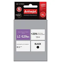 Activejet Ab-529Bn tinte Brother printerim Rezerves Lc529Bk Augstākā 58 ml melns 277556