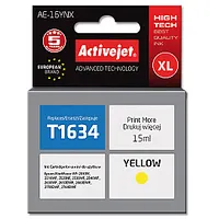 Activejet Ae-16Ynx tinte Epson printerim, 16Xl T1634 nomaiņa Augstākā 15 ml dzeltens 383909