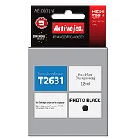 Activejet Ae-2631N tinte Epson printerim, 26 T2631 nomaiņa Augstākā 12 ml melns 383900