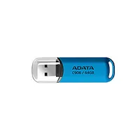 Adata C906 64Gb Usb Flash Drive, Blue 624809