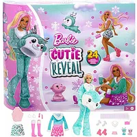 Barbie Doll Mattel Cutie Reveal Adventes kalendārs Hjx76 537064