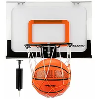 Basketbola dēlis mini Avento 47Bm ar tīklu  bumba pumpis 359472