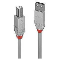 Cable Usb2 A-B 5M/Anthra Grey 36685 Lindy 374864