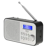 Camry Portable Radio Cr 1179 Display Lcd, Black/Silver, Alarm function 378603
