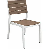 Dārza krēsls Harmony balts/bēšs 150541