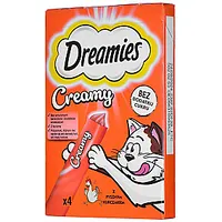 Dreamies Creamy Chicken 4X10G 453768