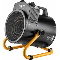 Elektriskais sildītājs Neo 2Kw industriālais, regulējami iestatījumi, Ipx4 90-067 600674