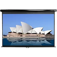 Elite Screens Manual Series M99Uws1 Diagonal 99 , 11, Viewable screen width W 178 cm, Black 245104
