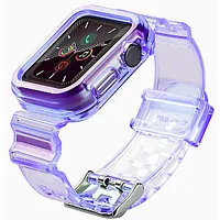 Fusion Light Set silikona siksniņa Apple Watch 38Mm / 40Mm 41Mm violeta 392159