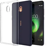 Fusion Ultra Back Case 0.5 mm Silikona Aizsargapvalks Priekš Nokia 2.1 Caurspīdīgs 142182
