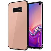 Greengo Samsung Galaxy S10E Glass Case Pink 694675