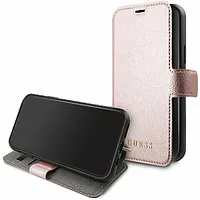 Guess Apple iPhone 12/12 Pro 6.1 Iridescent Book Case Pink 695573