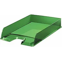 Horizontāls plaukts Esselte Europost, A4, plastmasas, caurspīdīgi zaļš 550507