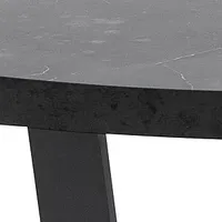 Kafijas galdiņš Amble D77Xh44Cm, melns marmors 654324