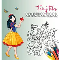 Krāsojamā grāmata ar spirāli College Fairy Tales, 21X22Cm, 24Lapas 556712