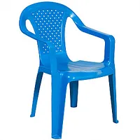 Krēsls bērnu 38X38X52Cm Camelia zils 107574