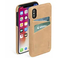 Krusell Apple Sunne 2 Card Cover iPhone Xs Max vintage nude 461111