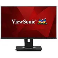 Lcd Monitor Viewsonic Vg2456 24 Panel Ips 1920X1080 169 Matte 15 ms Speakers Swivel Pivot Height adjustable Tilt Colour Black 452508