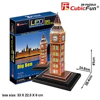 Led 3D puzle Big Ben 178