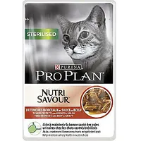 Liellopu gaļa Purina Pro Plan Cat sterilizēta 85G 368118