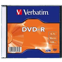 Matricas Dvd-R Azo Verbatim 4.7Gb 16X, 20 Pack Slim 521781