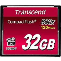Memory Compact Flash 32Gb/800X Ts32Gcf800 Transcend 393315