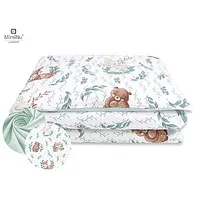 Miminu Lulu Natural gultas veļas komplekts 2 daļas Cold Mint, 135X100Cm, 40X60Cm 441113