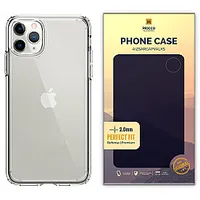 Mocco Original Clear Case 2Mm Aizmugurējais Silikona Apvalks Priekš Apple iPhone 11 Pro Max Caurspīdīgs Eu Blister 395375