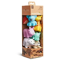 Munchkin vannas rotaļlietas - savvaļas dzīvnieki, 8 gab., 9M, 012543 444893