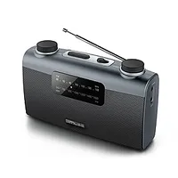 Muse Portable radio M-058R Black, Aux in 216984