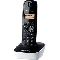 Panasonic Cordless Kx-Tg1611Fxw Black/White Caller Id Wireless connection Phonebook capacity 50 entries Built-In display 587848
