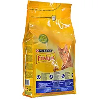 Purina Friskies Sausā kaķu barība sterilizēta 1,5 kg Pieaugušais 480474