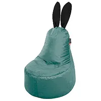 Qubo Mommy Rabbit Black Ears Sea Velvet Fit пуф кресло-мешок 506670