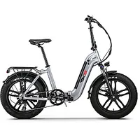 Saliekamais elektriskais velosipēds Rks 20 Rv10 sudrabs 679106