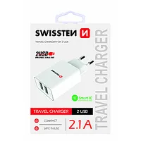 Swissten Travel Smart 2X Usb 2.1A pieslēgvieta 260895