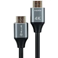 Tellur High Speed Hdmi 2.0 cable, 4K 18Gbps plug-plug Ethernet gold-plated 1.5M black 743434