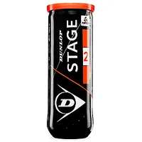Tenisa bumbiņas Dunlop Stage 2 Orange 3-Cauruļu Itf 387349
