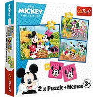 Trefl Disney Puzles komplekts Mikijs 30 gab  48 24 memo 478044