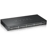 Zyxel tīkla slēdzis Gs2220-50-Eu0101F pārvaldīts L2 Gigabit Ethernet 10/100/1000 melns 531907