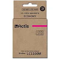 Actis Kb-1100M tinte Brother printerim Rezerves Lc1100M / Lc980M Standarta 19 ml violets 277550