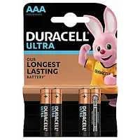 Baterijas Duracell Ultra, Mx2400, Aaa, Lr03, 4Gab/Iep 555790